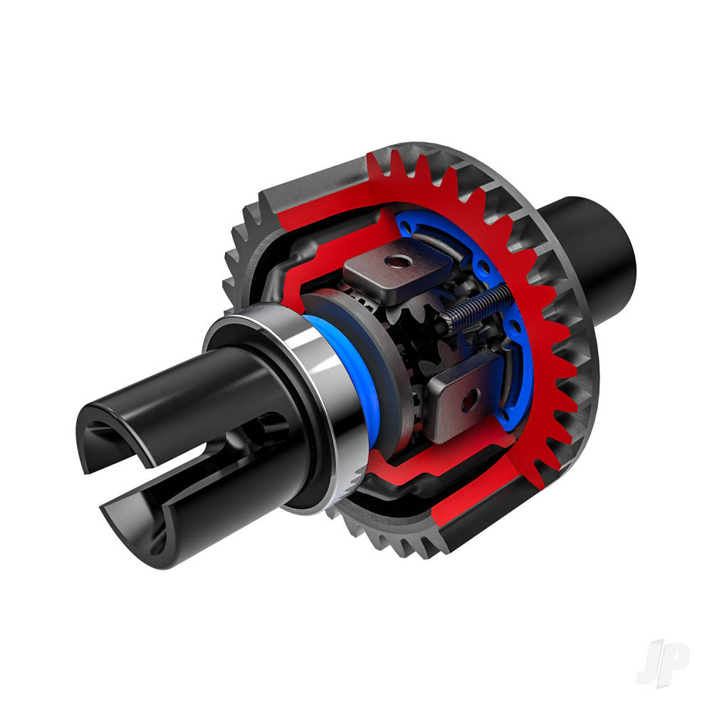 Traxxas Funco Motorsports Pro Scale 8S 2WD Electric Sand Car - Red (+TQi 2-ch - VXL-8s - Velineon 1200XL  - TSM - Replica Clipless Body)