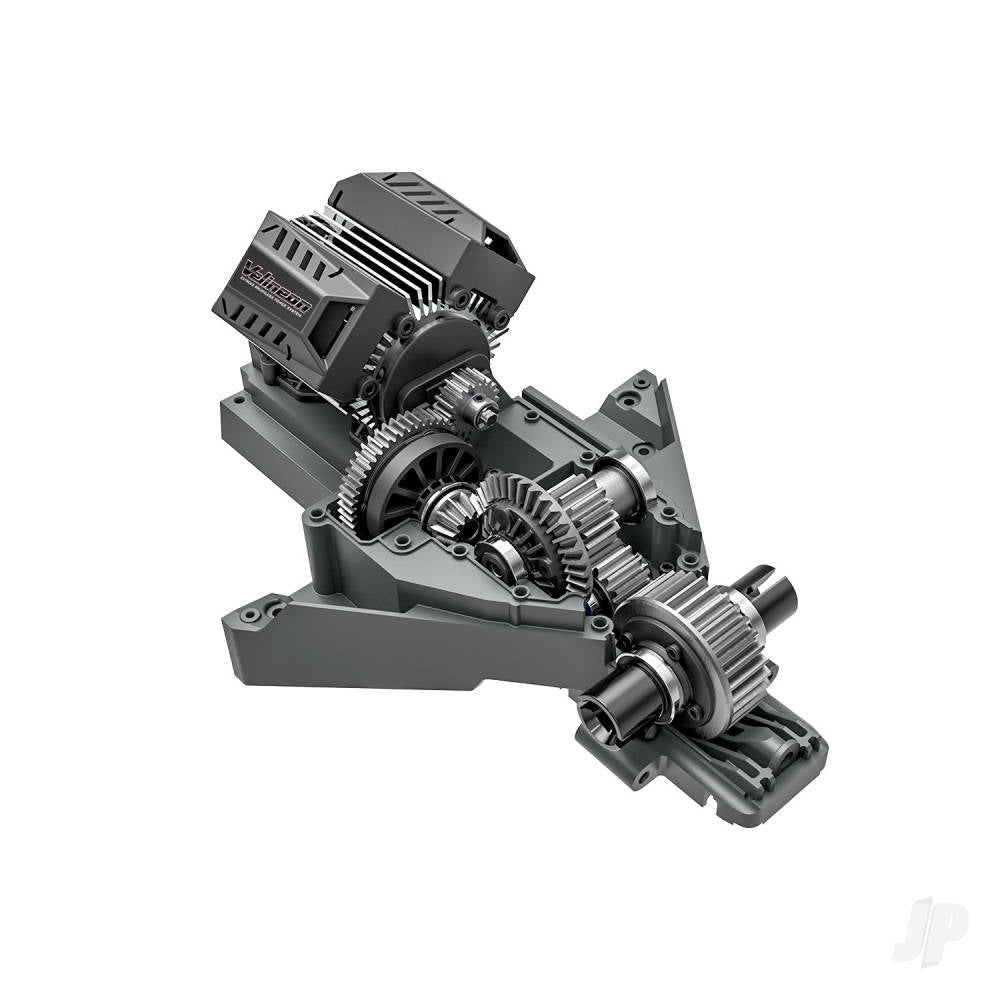 Traxxas Funco Motorsports Pro Scale 8S 2WD Electric Sand Car - Red (+TQi 2-ch - VXL-8s - Velineon 1200XL  - TSM - Replica Clipless Body)