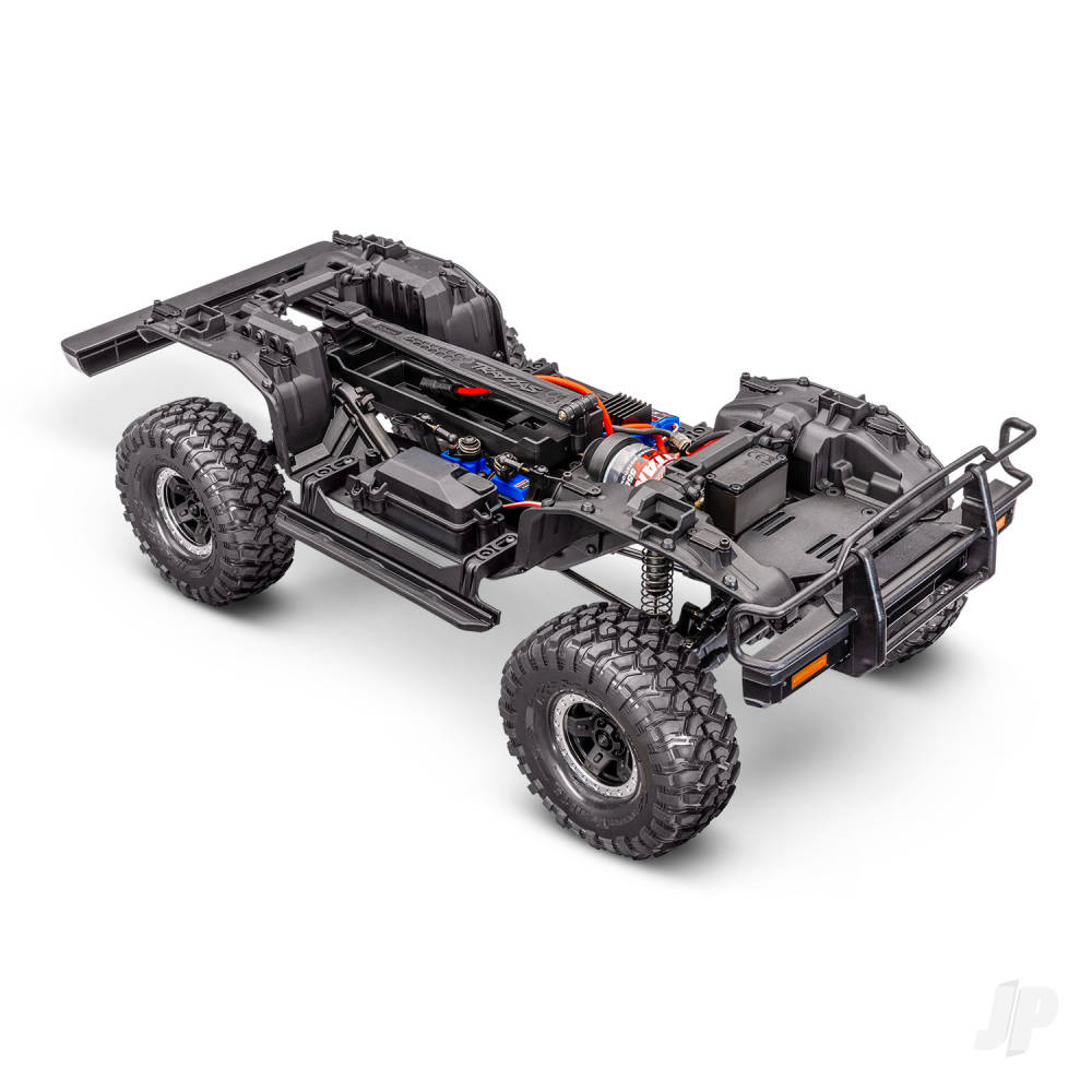 Traxxas TRX-4 1987 Nissan Pathfinder 1:10 4X4 Electric Trail Crawler - Silver (+ TQi 4-ch/XL-5) HV Titan 55/Clipless Body) - PRE ORDER - DUE LATE NOVEMBER