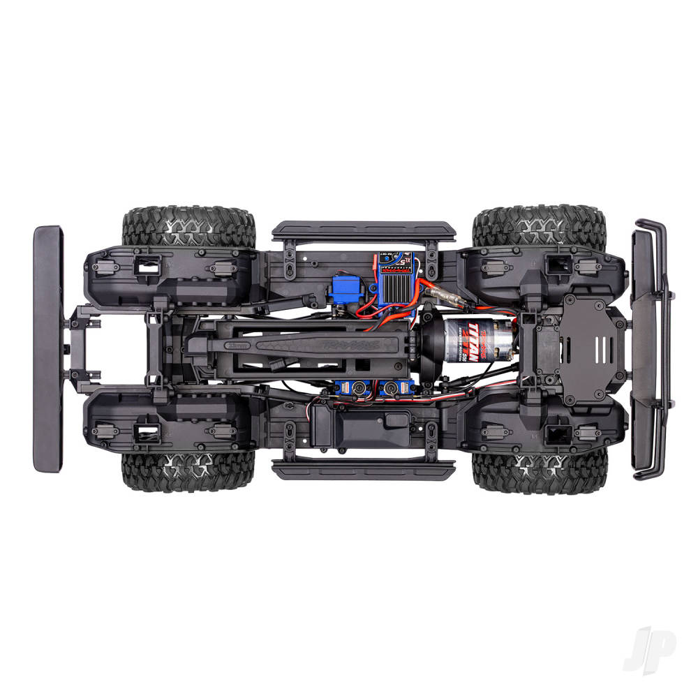 Traxxas TRX-4 1987 Nissan Pathfinder 1:10 4X4 Electric Trail Crawler - Silver (+ TQi 4-ch/XL-5) HV Titan 55/Clipless Body) - PRE ORDER - DUE LATE NOVEMBER