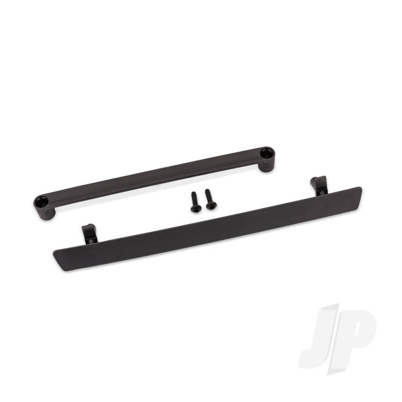 Traxxas Replacement rear spoiler for the TRX-4 Nissan Pathfinder. Includes 2.6x10 mm screws (2).