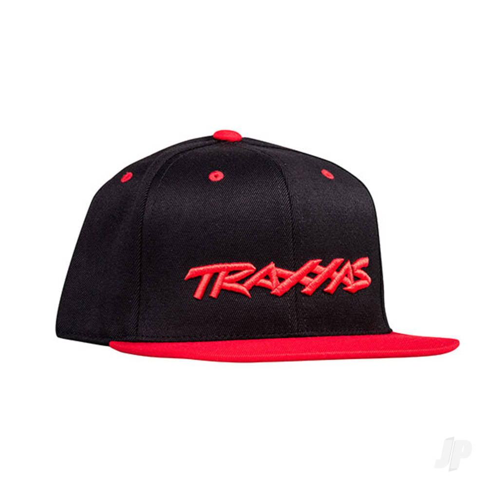Snap Hat Flat Bill Black / Red OSFA