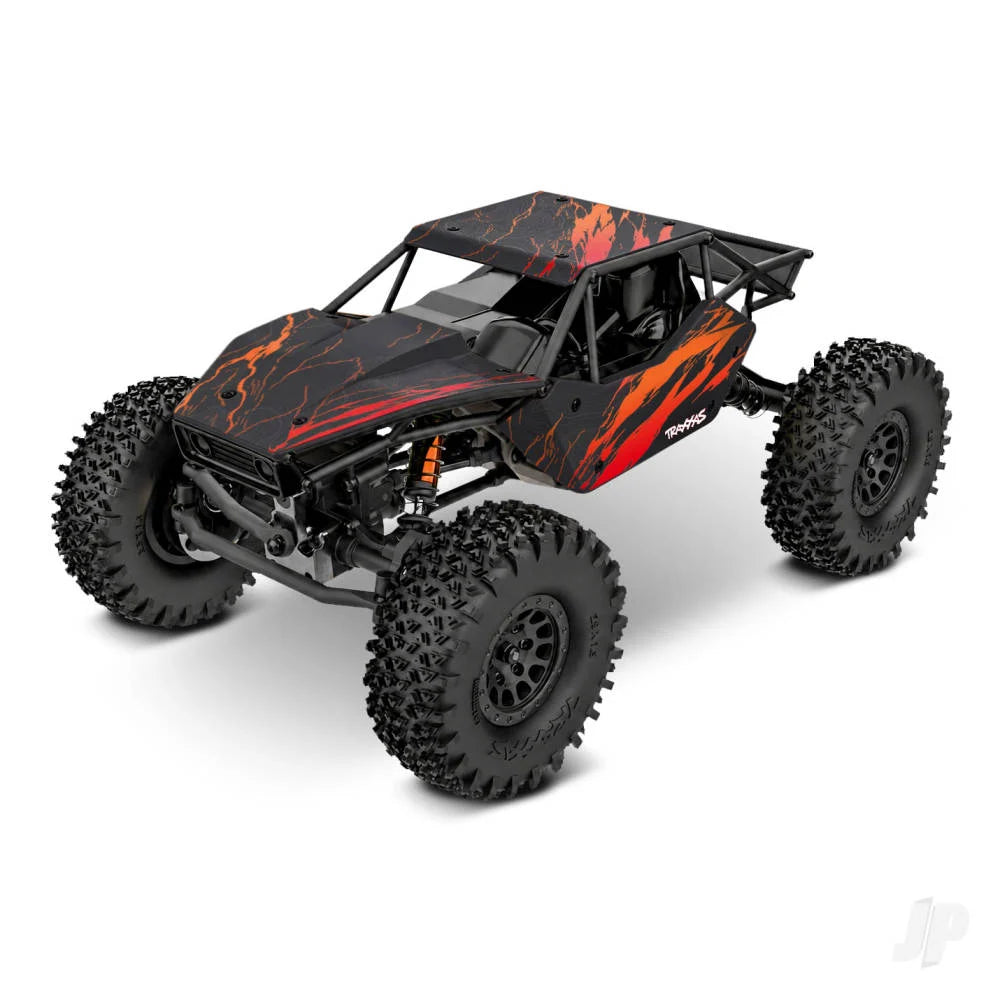 Traxxas TXC-4M Extreme Crawler 1:18 4X4 RTD Crawler - Orange (+TQ Compact/3S BL/3350Kv/ Clipless Tube-Frame Body) - Pre Order - Expected mid December