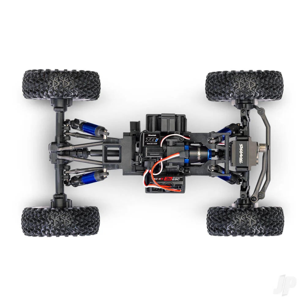 Traxxas TXC-4M Extreme Crawler 1:18 4X4 RTD Crawler - Blue(+TQ Compact/3S BL/3350Kv/ Clipless Tube-Frame Body) - Pre Order - Expected mid December