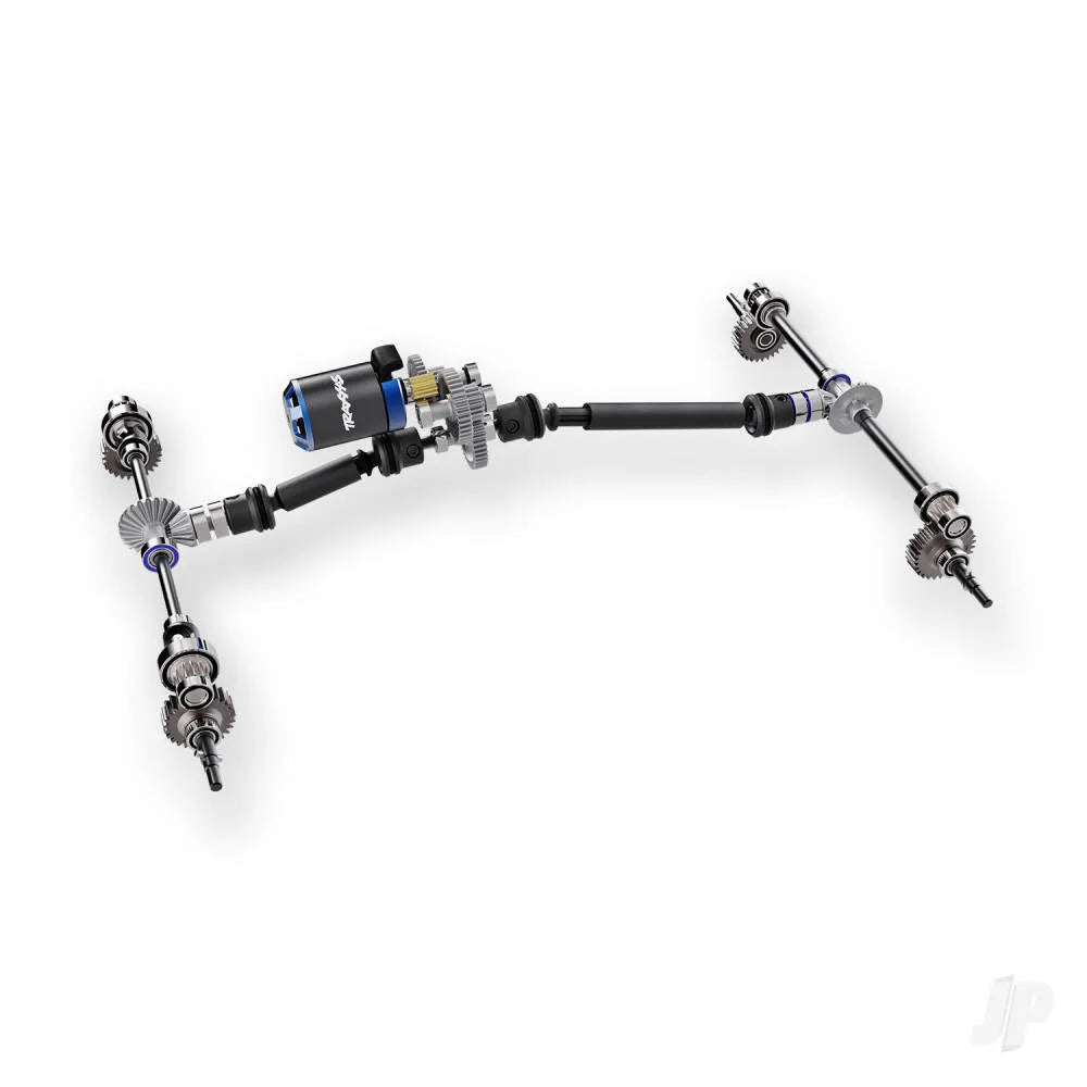 Traxxas TXC-4M Extreme Crawler 1:18 4X4 RTD Crawler - Blue(+TQ Compact/3S BL/3350Kv/ Clipless Tube-Frame Body) - Pre Order - Expected mid December