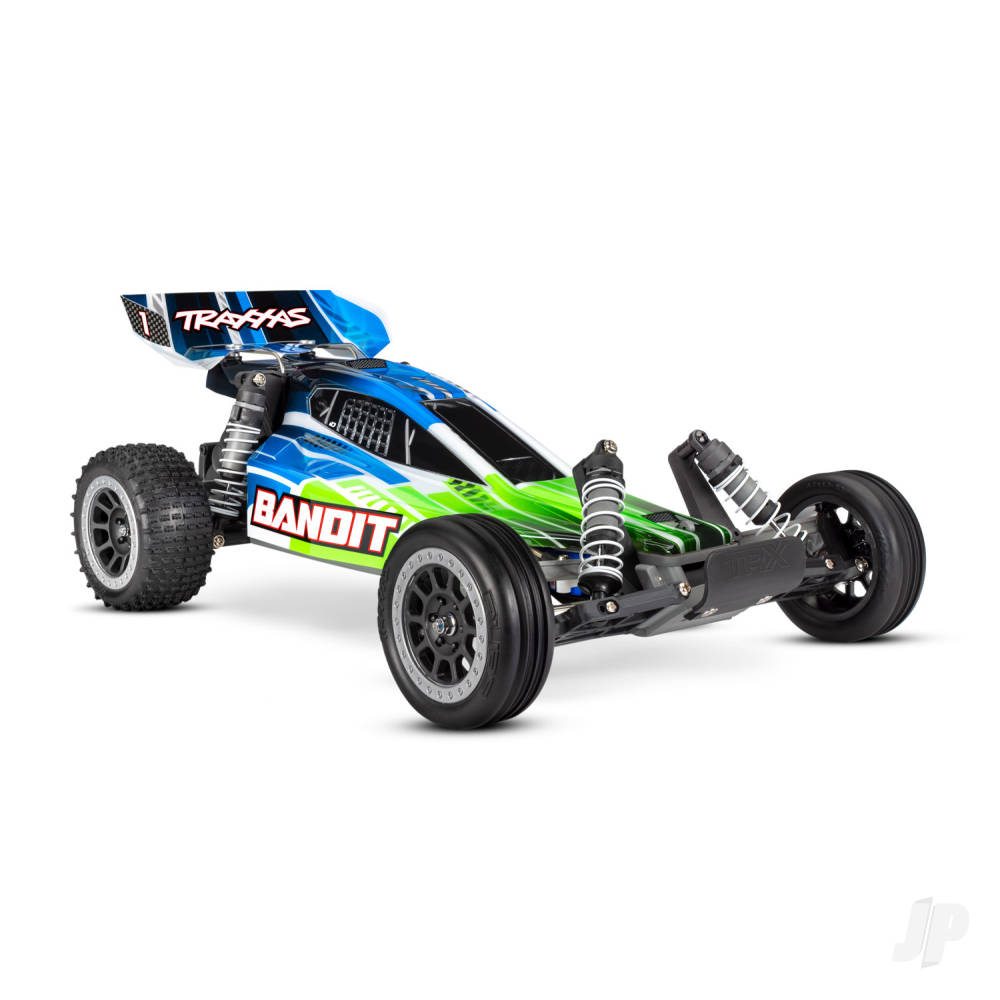 Bandit 1:10 2WD RTR Electric Off-Road Buggy Green (+ TQ 2-ch XL-5 Titan 550 7-Cell NiMH USB-C)