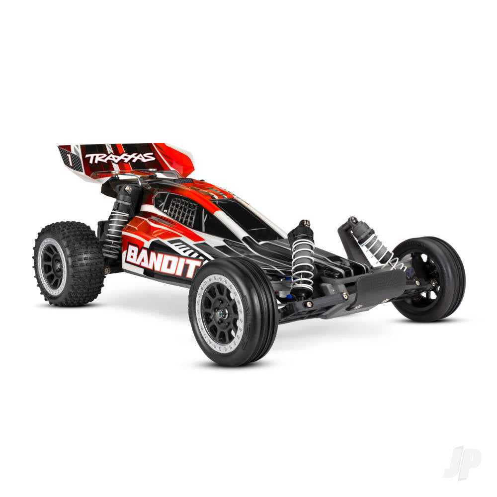 Bandit 1:10 2WD RTR Electric Off-Road Buggy Red (+ TQ 2-ch XL-5 Titan 550 7-Cell NiMH USB-C)