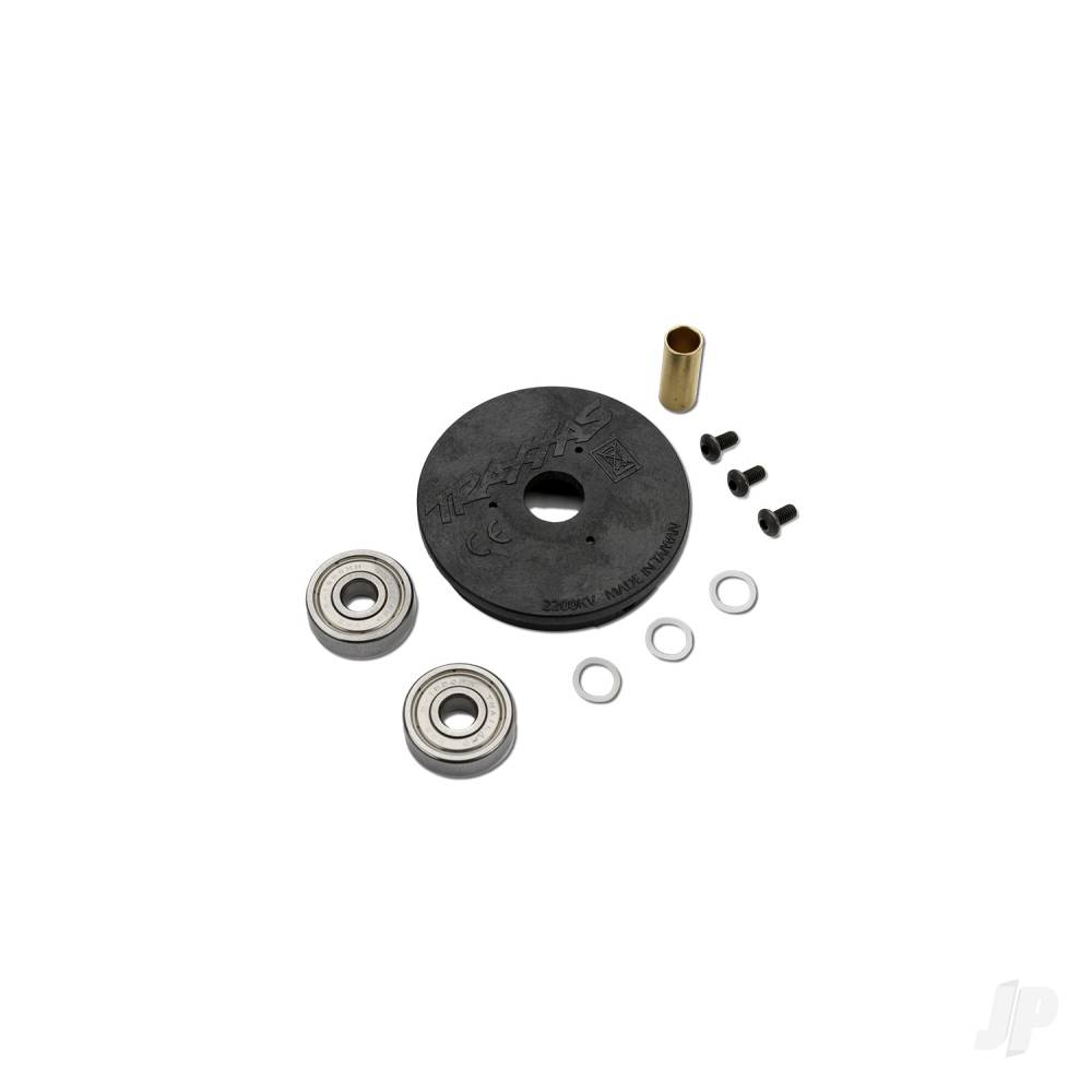 Rebuild kit 2200kV motor brushless (includes plastic endbell 5x16x5mm ball bearings (2) 5.05x7.5x.05 washer (1) 5.05x7.5x0.1 washer (1) 5.05x7.5x.19 washer (1) 6x5x15 spacer (1))
