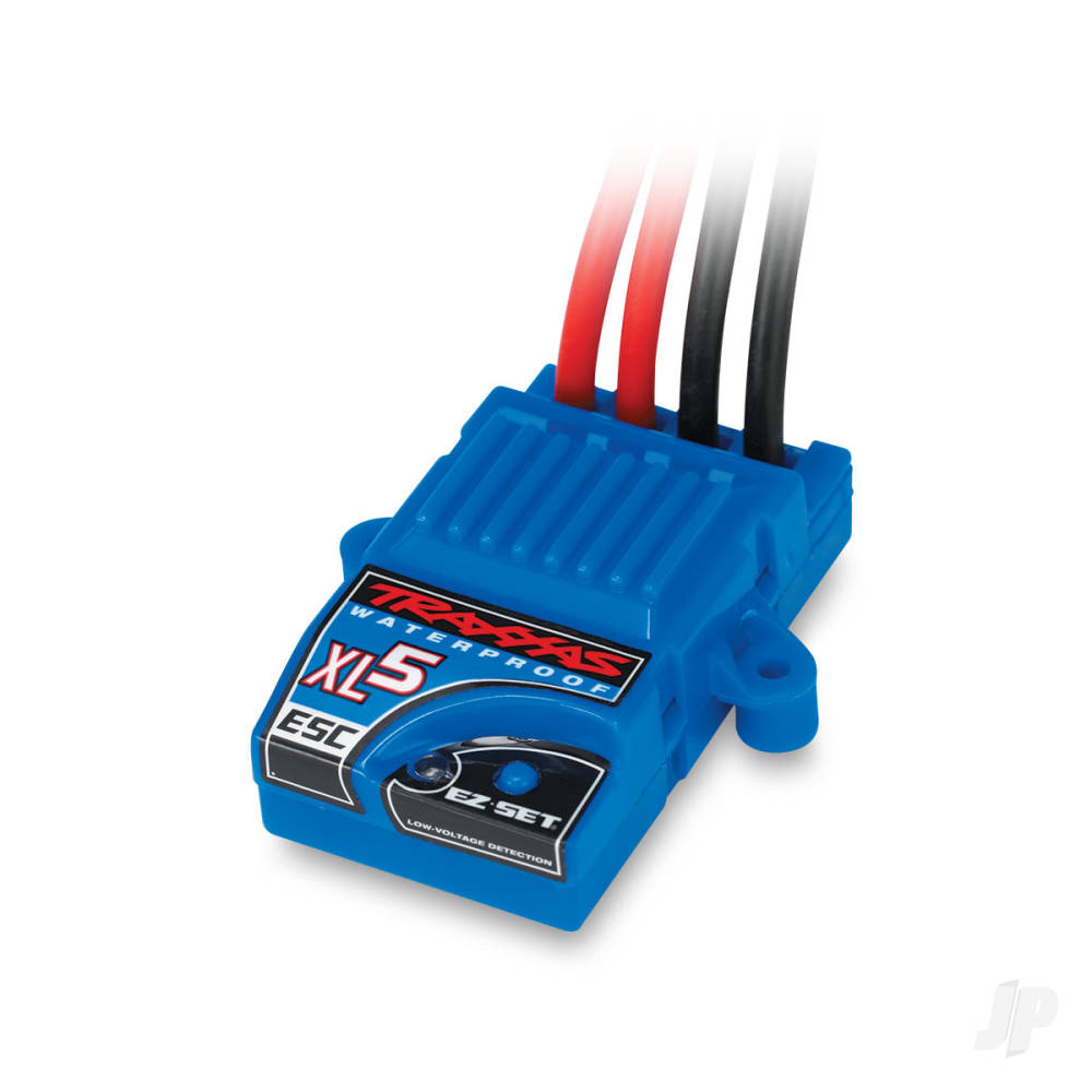 Traxxas Bigfoot HD 1:10 Electric 2WD RTR Monster Truck Blue (+ TQ 2-ch XL-5 Titan 550 7-Cell NiMH 4A USB-C charger)