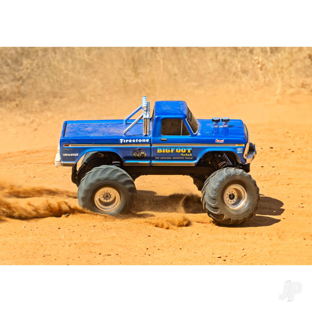 Traxxas Bigfoot HD BL-2S 1:10 Electric 2WD Monster Truck Blue (+ TQ 2-ch BL-2s 3300kV)