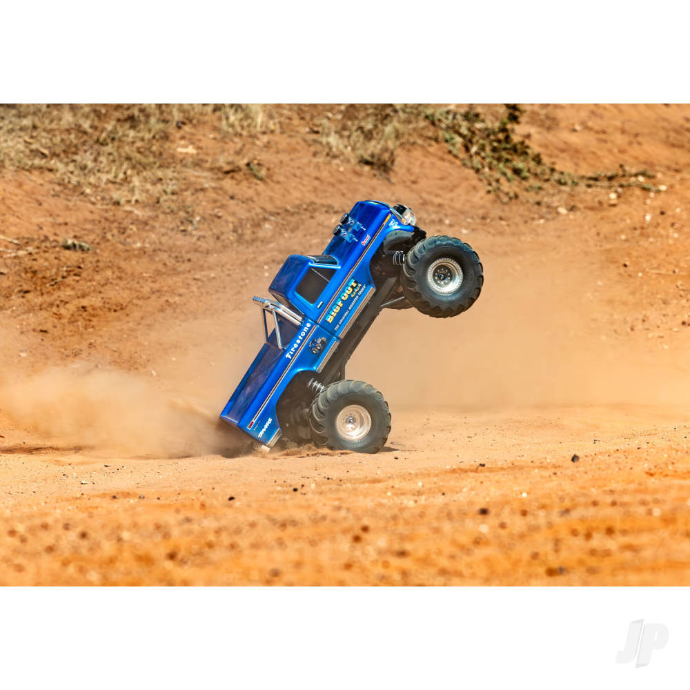 Traxxas Bigfoot HD BL-2S 1:10 Electric 2WD Monster Truck Blue (+ TQ 2-ch BL-2s 3300kV)