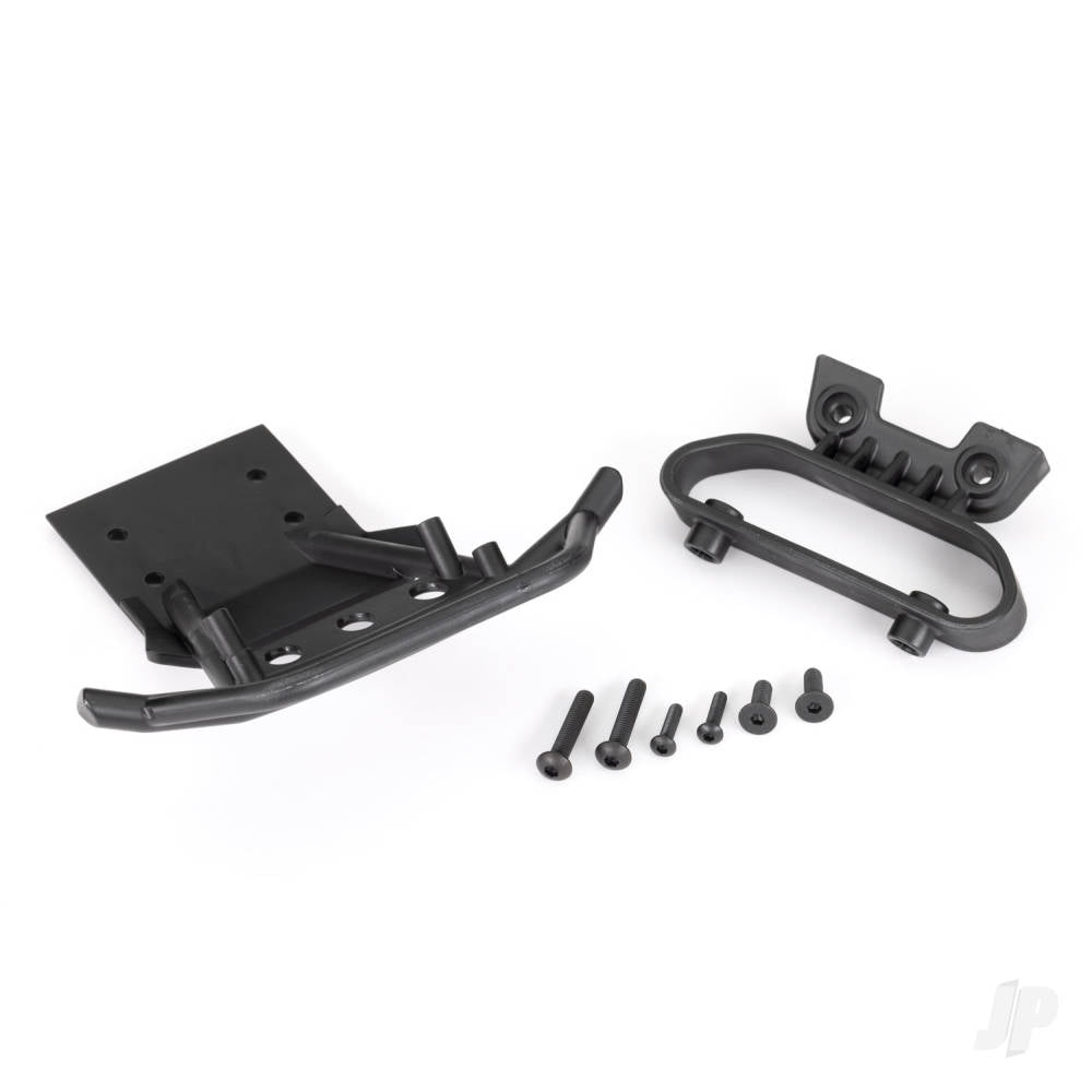 Bumper front/ bumper mount/ 4x12 CCS (2)/ 4x22 BCS (2)/ 3x12 BCS (2) (fits 2WD Stampede) (for LED light kit installation)