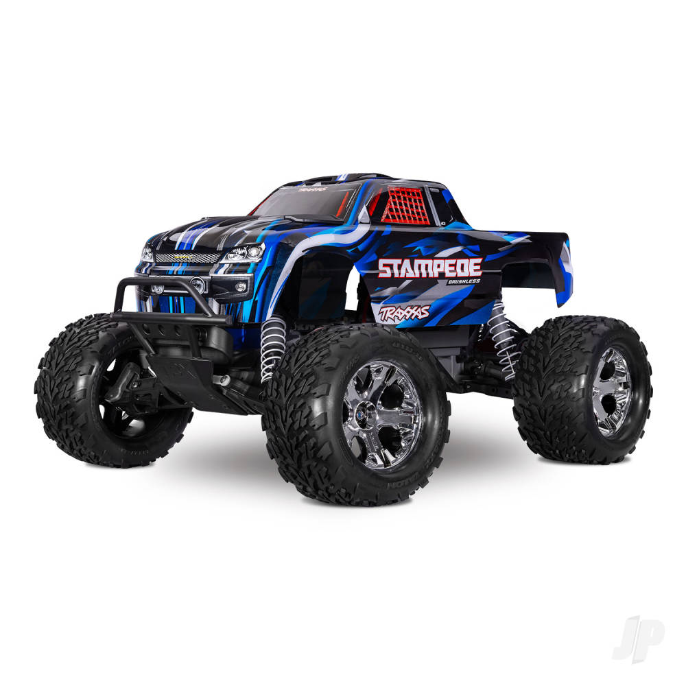 Stampede HD BL-2S 1:10 Electric 2WD RTR Monster Truck Red (+ TQ 2-ch BL-2s 3300kV)