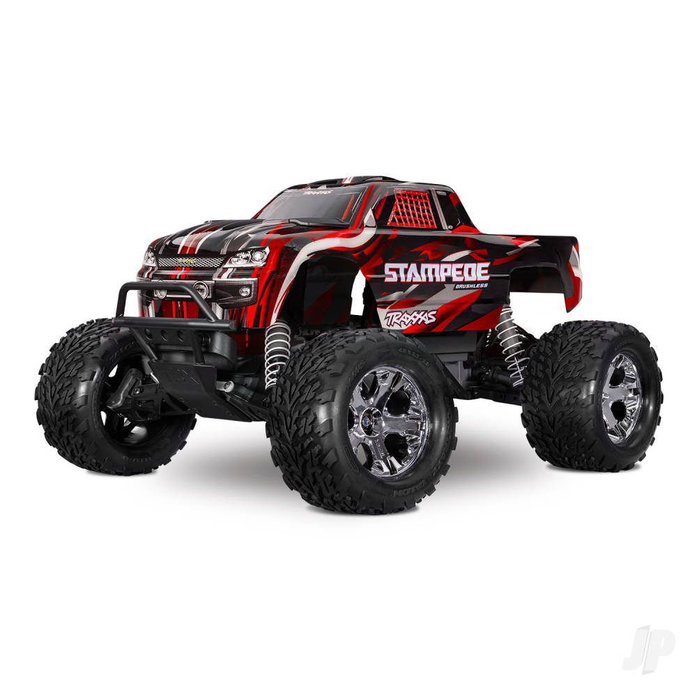 Stampede HD BL-2S 1:10 Electric 2WD RTR Monster Truck Green (+ TQ 2-ch BL-2s 3300kV)