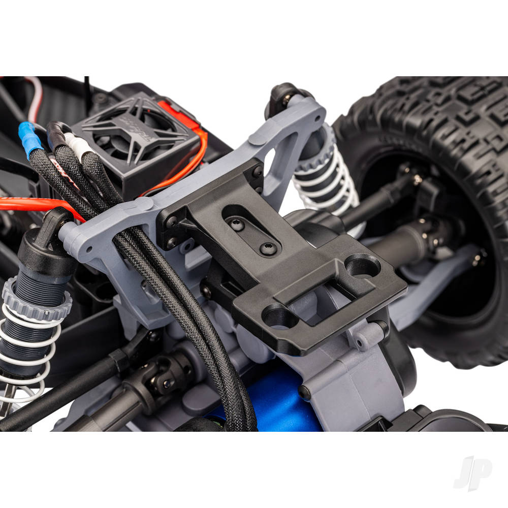 Traxxas Rustler 1:10 2WD RTR Stadium Truck - Black (+ TQi Sport 2-ch - TSM - VX3, Velineon V3200 - Clipless Body) (Copy)