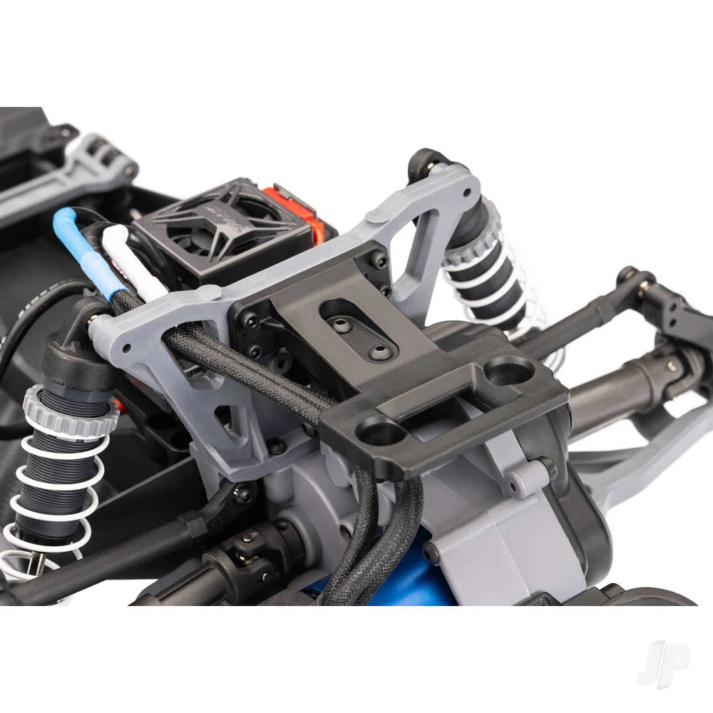 Traxxas Rustler 1:10 2WD RTR Stadium Truck - Black (+ TQi Sport 2-ch - TSM - VX3, Velineon V3200 - Clipless Body) (Copy)