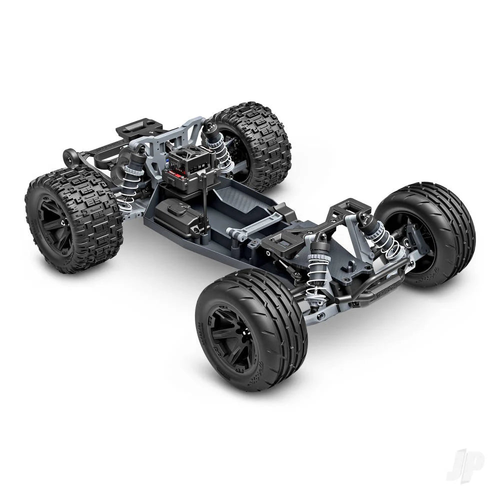 Traxxas Rustler 1:10 2WD RTR Stadium Truck - Black (+ TQi Sport 2-ch - TSM - VX3, Velineon V3200 - Clipless Body) (Copy)