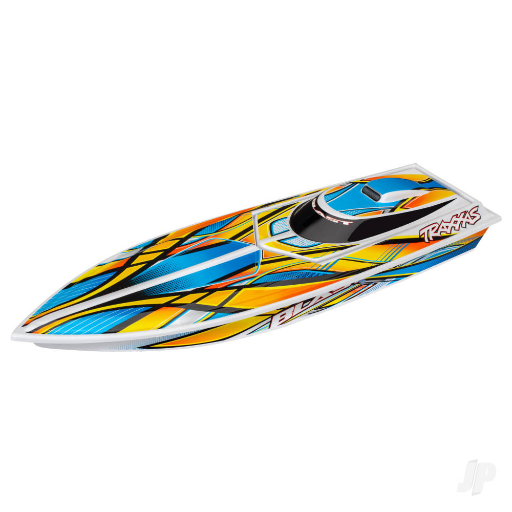 Blast 1:10 High Performance Race Boat Orange (+ TQ 2-ch Nautica ESC Stinger 540 6-Cell NiMH DC charger)