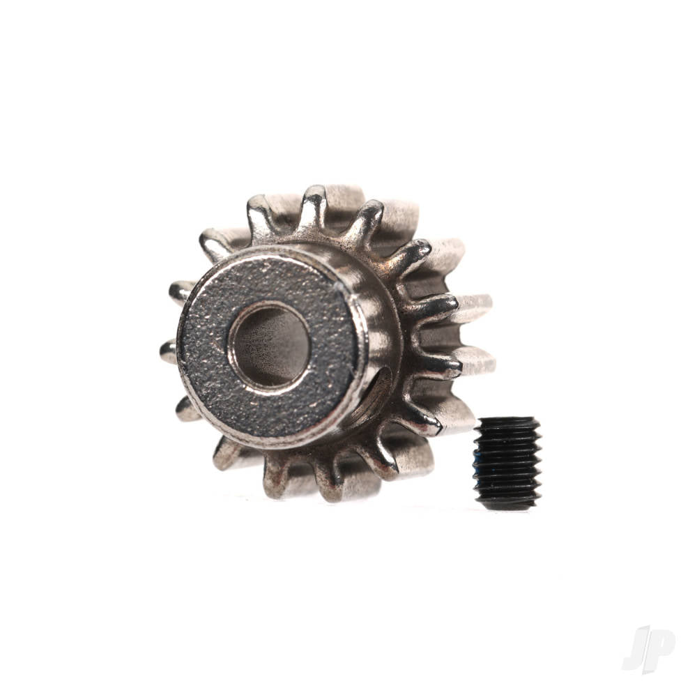 Gear 15-T pinion (32-pitch) (fits 3mm shaft)/ set screw