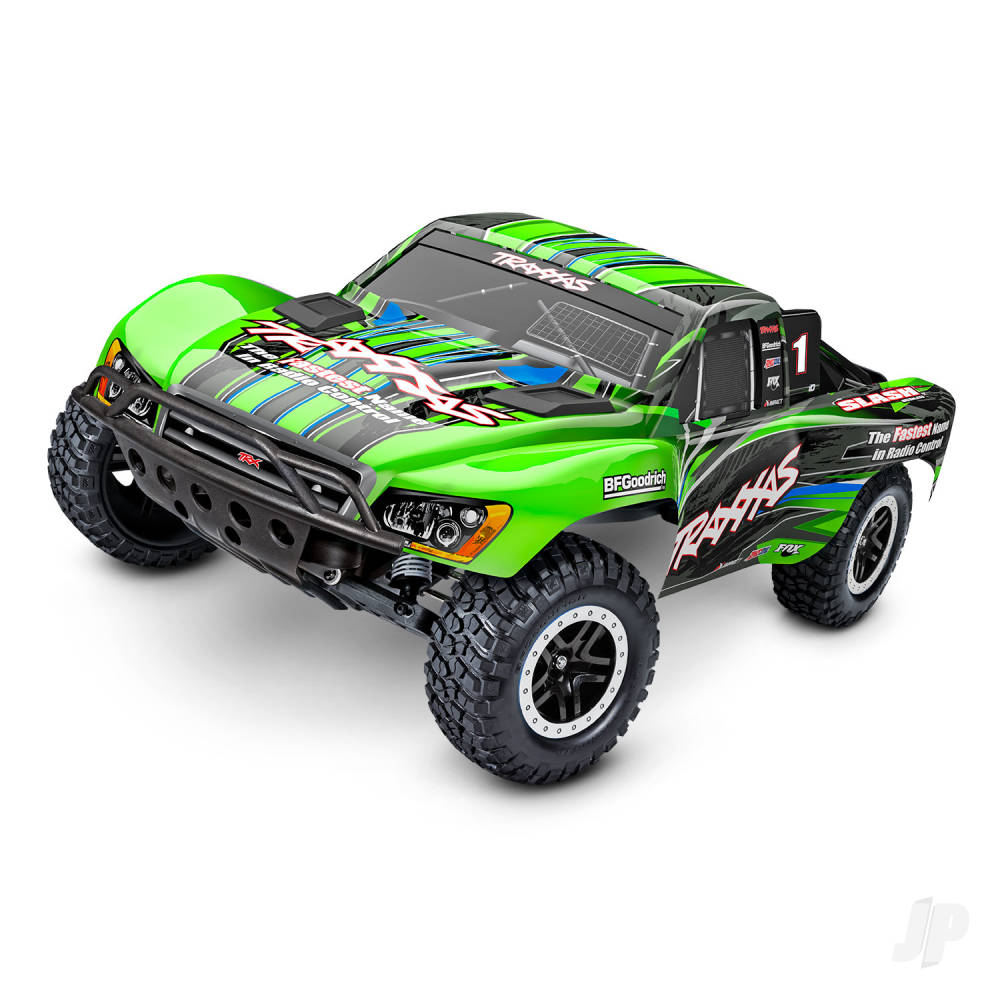 Slash BL-2S 1:10 2WD RTR Brushless Electric Short Course Truck Green (+ TQ 2-ch BL-2s 3300kV)