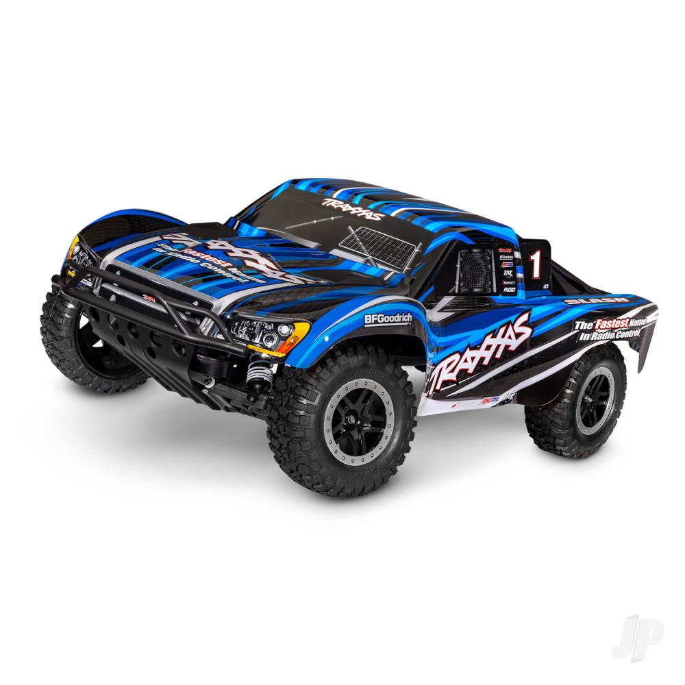 Slash HD XL-5 1:10 2WD RTR Short Course Truck Blue (+ TQ 2-ch Titan 550 12T XL-5)