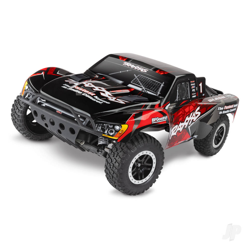 Slash VXL 1:10 2WD RTR Brushless Electric Short Course Truck Red (+TQi 2-ch TSM VXL-3s Velineon 3500 Magnum 272R Clipless Body)