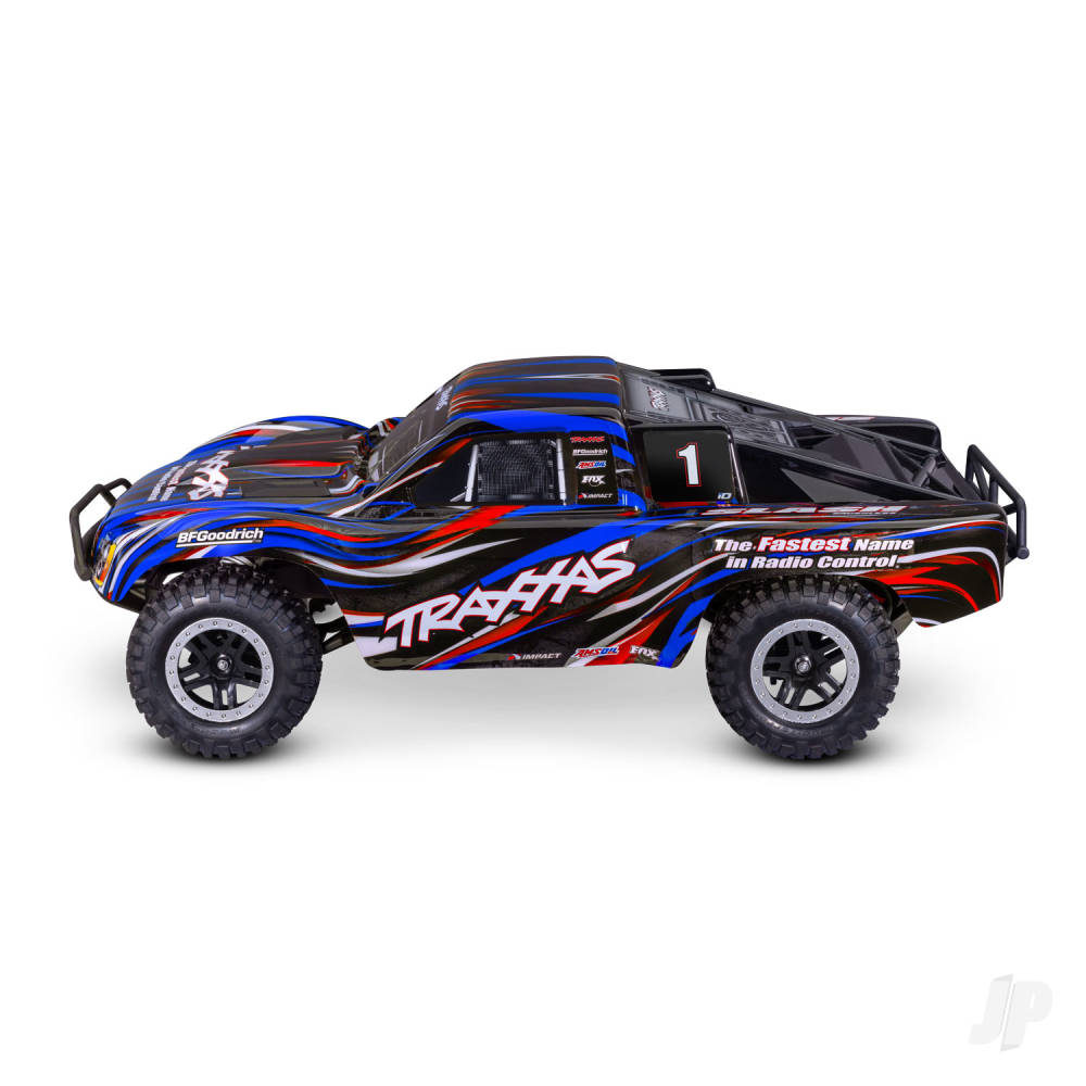 Slash HD BL-2S 1:10 2WD RTR Short Course Truck Blue (+ TQ 2-ch BL-2s 3300kV Clipless)