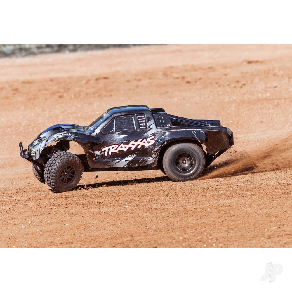 Traxxas Slash 1:10 2WD RTR Short Course Truck - Black (+ TQi Sport 2-ch - VX3 - Velineon V3200 - Clipless Body) (Copy) (Copy) (Copy)