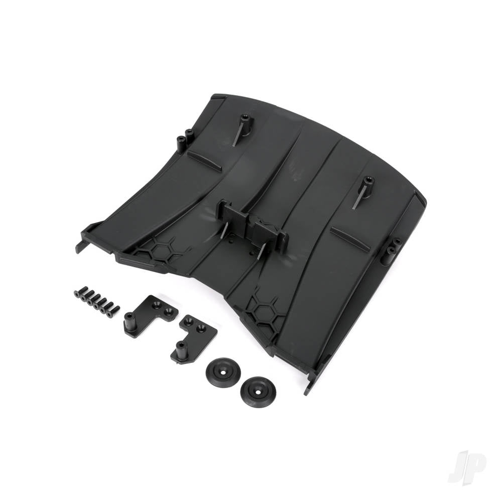 Diffuser rear/ diffuser wing (left & right)/ washers (2)/ 3x10mm CCS (6)