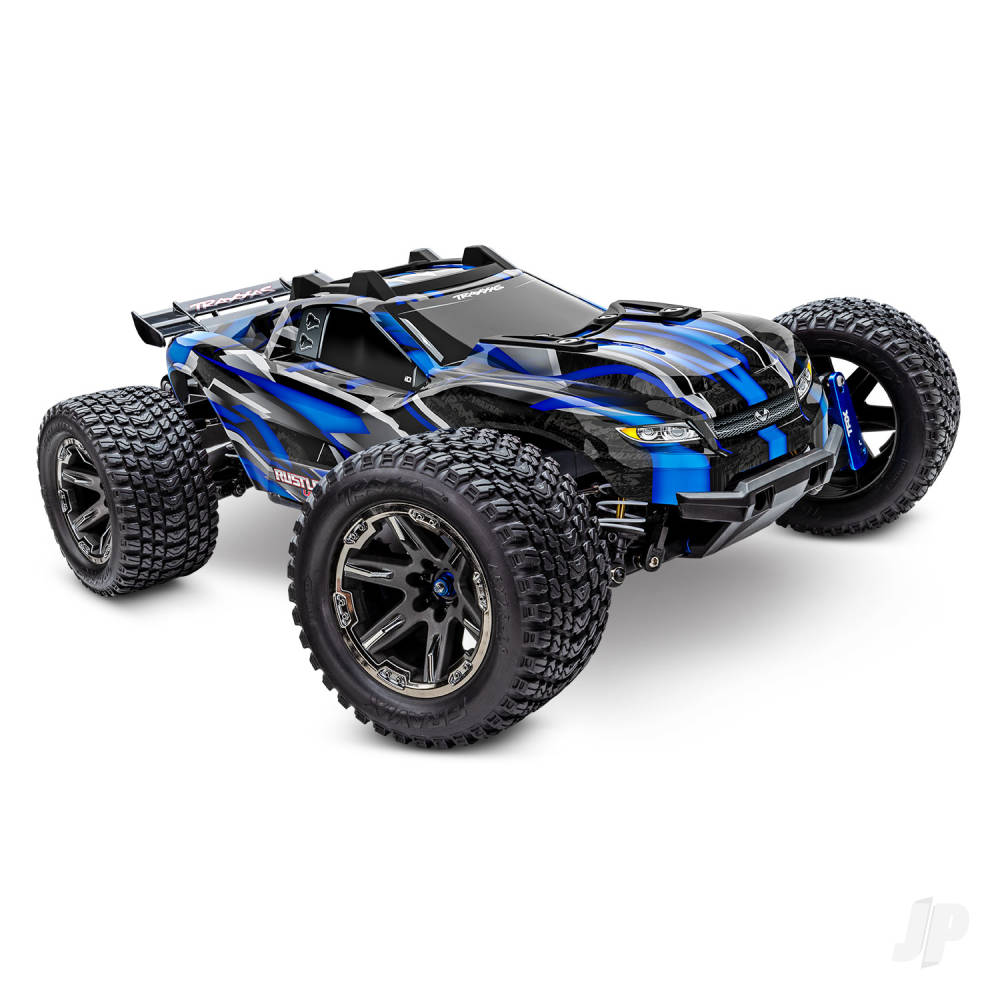 Rustler Ultimate 4X4 VXL 1:10 4WD RTR Brushless Electric Monster Truck Blue (+ TQi 2-ch TSM VXL-3s Velineon 3500kV)