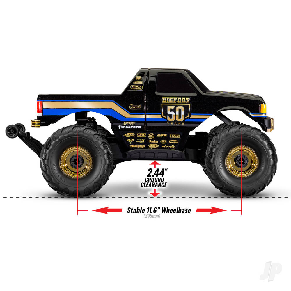 Traxxas 50th Anniversary Bigfoot Black and Gold - Pre Order - Due mid November