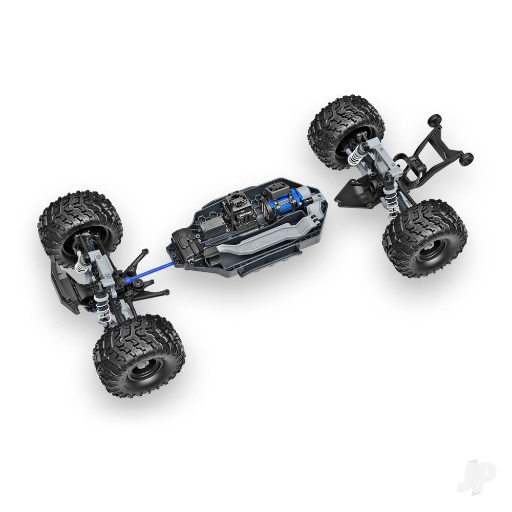 Traxxas Stampede 4WD 1:10 4WD RTR Monster Truck - Black (+ TQi Sport 2-ch/VX3 V3200 Clipless Body)