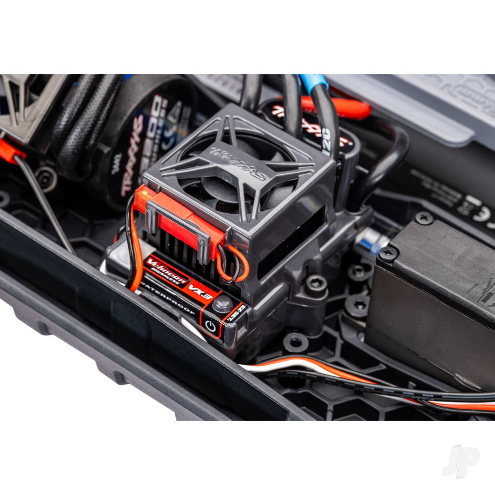 Traxxas Stampede 4WD 1:10 4WD RTR Monster Truck - Black (+ TQi Sport 2-ch/VX3 V3200 Clipless Body)