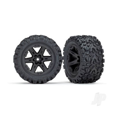 Traxxas 6773 RXT Wheels And Tyres Assembled+Glued