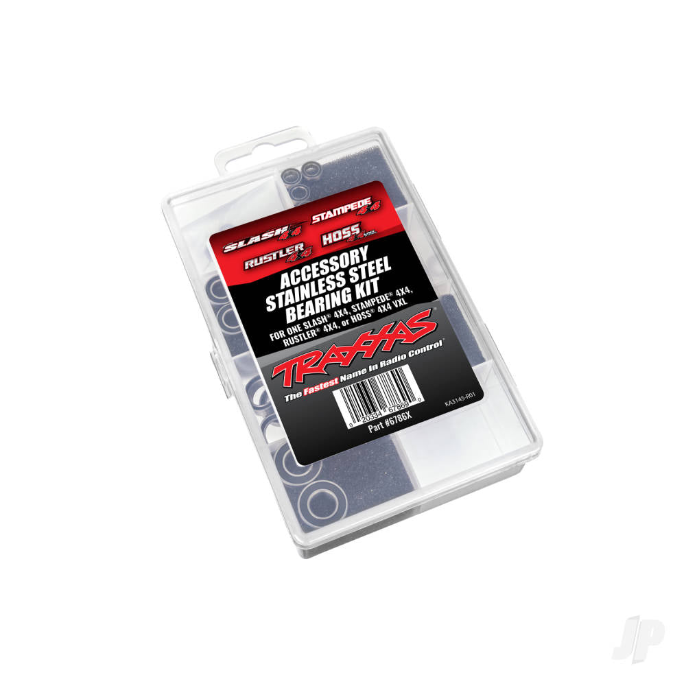 Ball bearing kit stainless steel Slash 4X4/Stampede 4X4/Rustler 4X4/Hoss 4X4 VXL (complete)