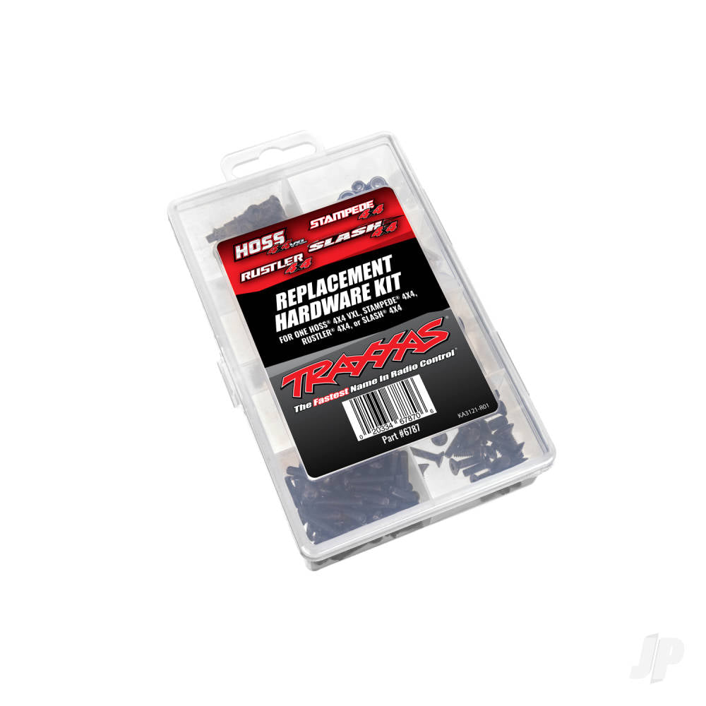 Hardware kit Hoss 4X4 VXL/Slash 4X4/Stampede 4X4/Rustler 4X4 (contains all hardware used on Hoss 4X4 VXL Slash 4X4 Stampede 4X4 or Rustler 4X4)