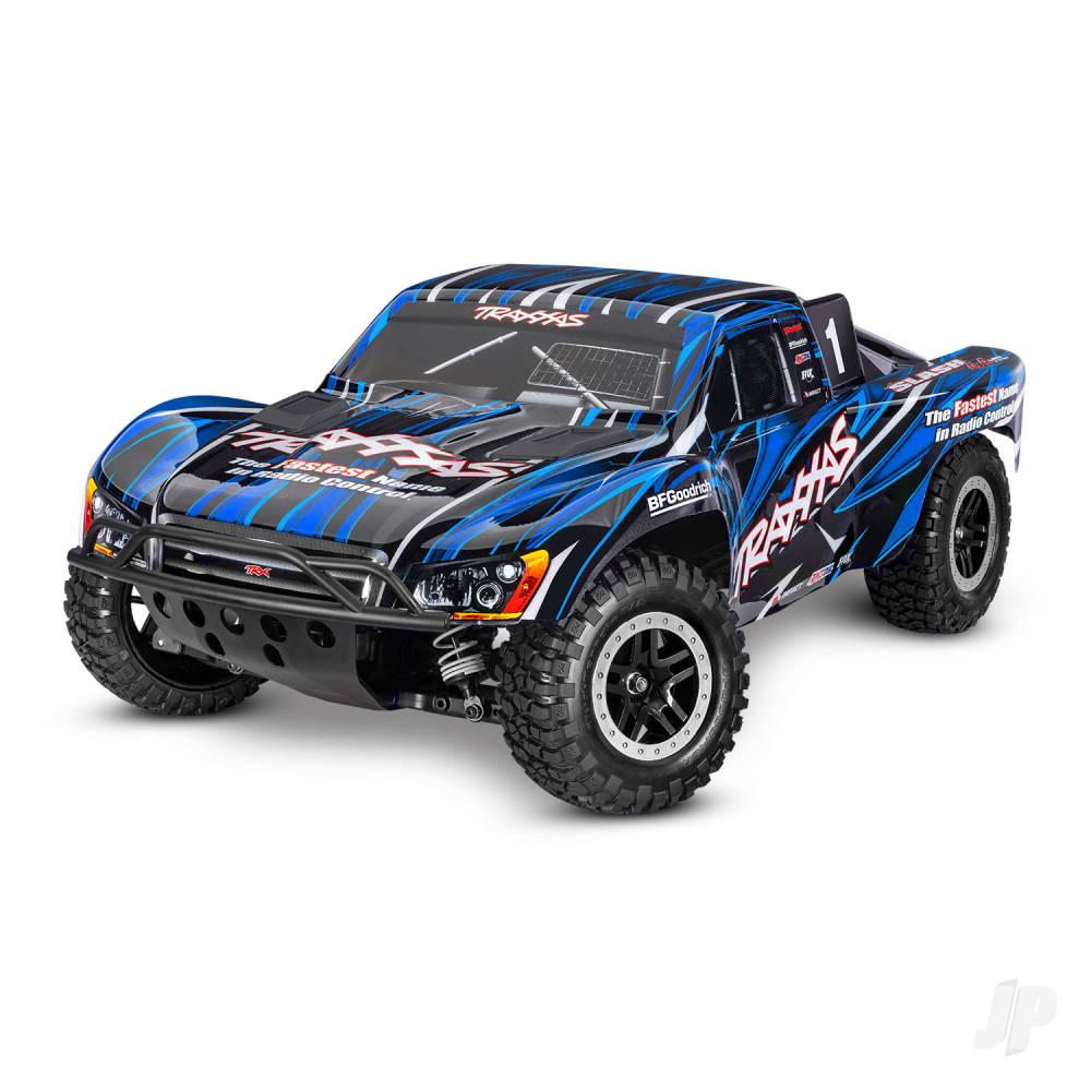 Slash VXL 1:10 4X4 RTR Short Course Truck Blue (+ TQ 2-ch VXL-3S Velineon 3500kV Clipless)