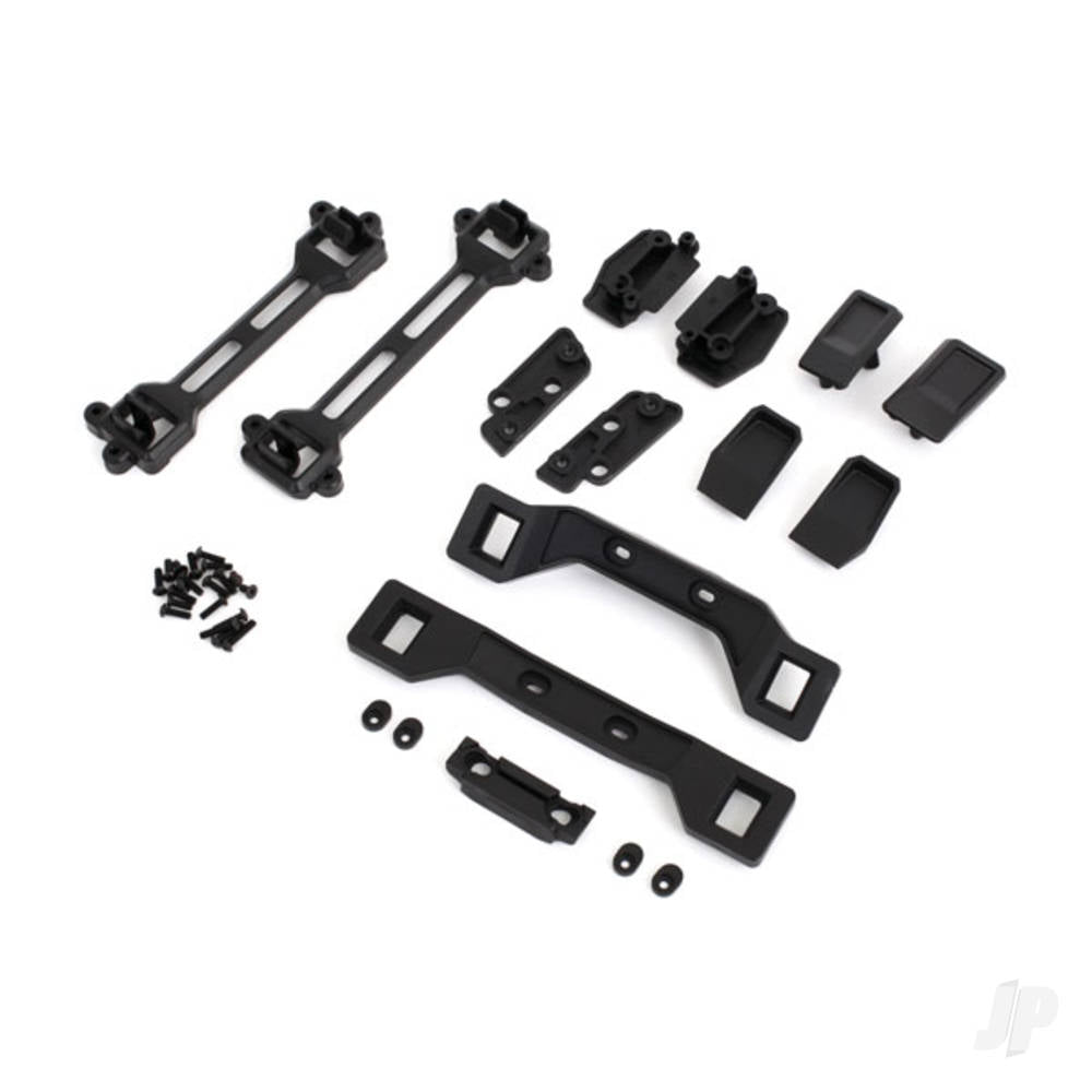 Body conversion kit Slash 4X4 (includes front & rear body mounts latches hardware) (for clipless mounting)