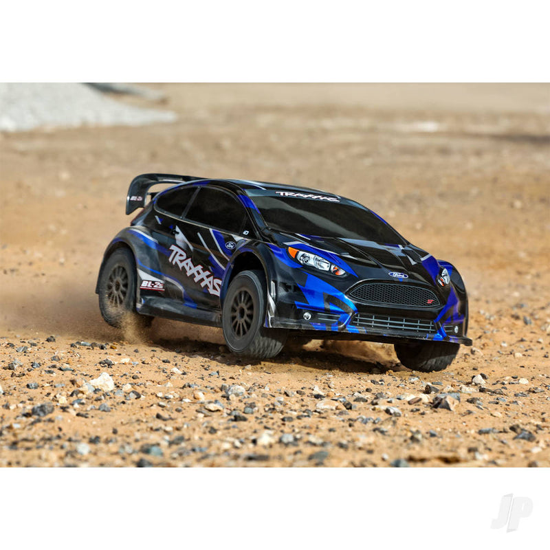 Traxxas Fiesta ST 1:10 AWD RTR Rally Car - Blue (+ TQ 2-ch/BL-2S Motor & ESC) - EX DISPLAY MODEL