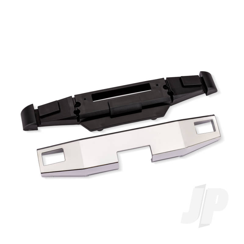 Traxxas X-Truck BIGFOOT #8 4X4 Chrome Front Bumper w/ Support