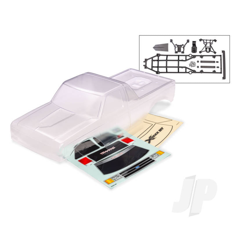 Traxxas X-Maxx MT Ford 150 (Clear trimMedium requires painting) / window masks / decal sheet