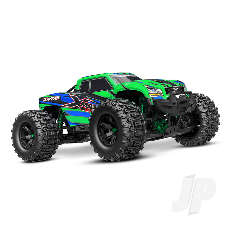 Traxxas X-Maxx Ultimate 1:6 8S 4WD Electric Monster Truck GreenX (+ TQi 2-ch Link VXL-8s Velineon 1200XL TSM)