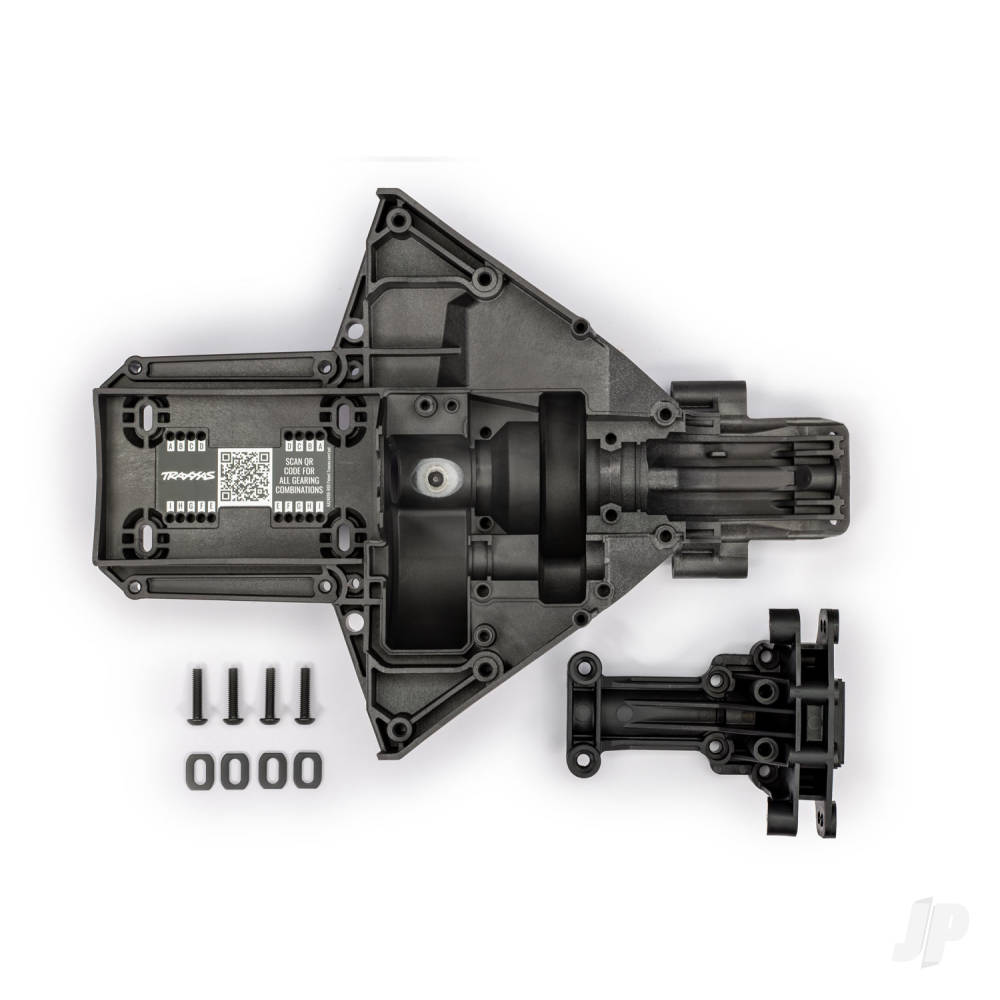 Bulkhead rear (upper & lower) motor mount washers (steel) (4) 4x18mm BCS (4)