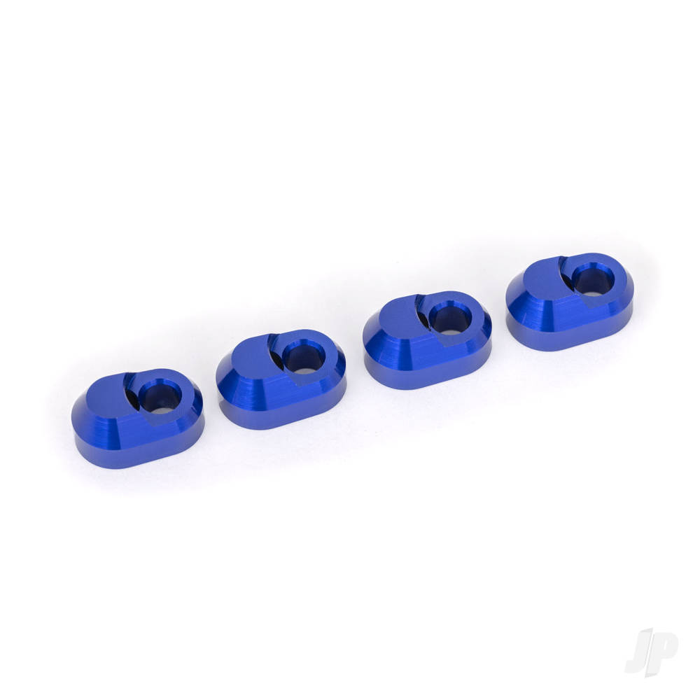 Suspension pin retainer 6061-T6 aluminium (blue-anodised) (4)