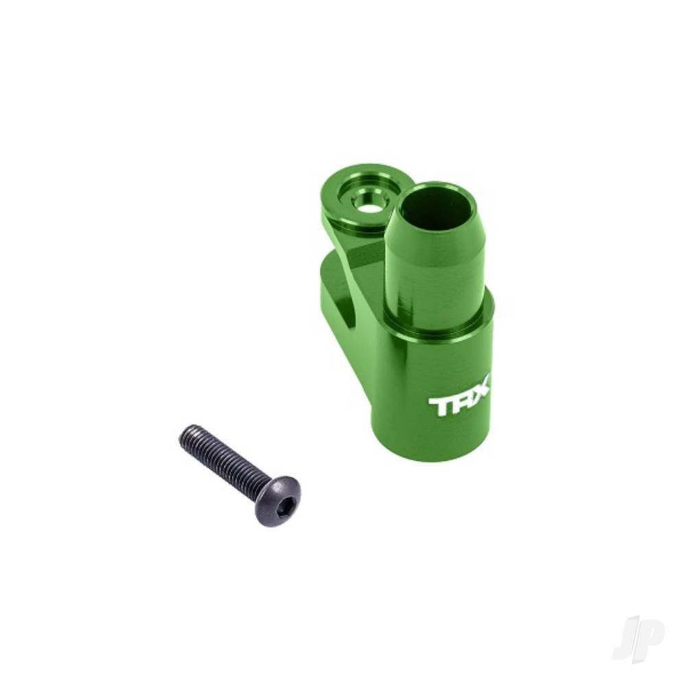 Servo horn steering 6061-T6 aluminium (green-anodised)