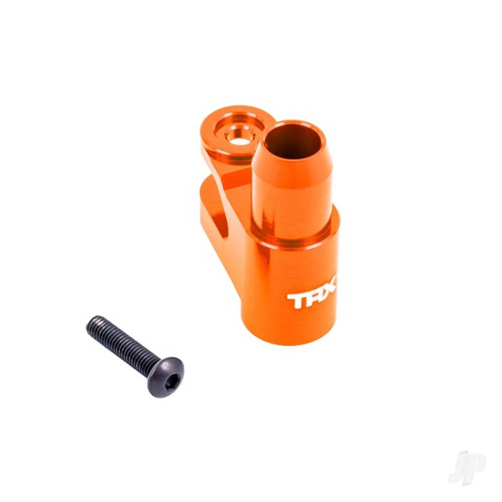 Servo horn steering 6061-T6 aluminium (orange-anodised)