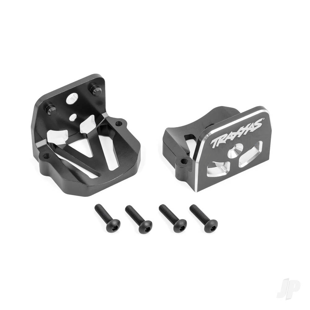 Motor mounts 6061-T6 aluminium (gray-anodised) (front & rear)