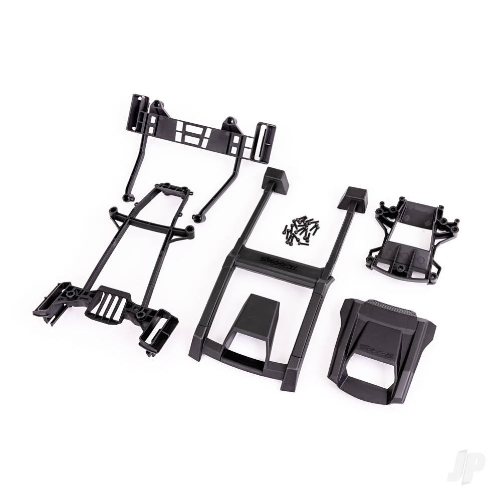 Body support (includes front mount & rear latch roof & hood skid pads)/ 3x12mm CS (19) (attaches to #7812 body)