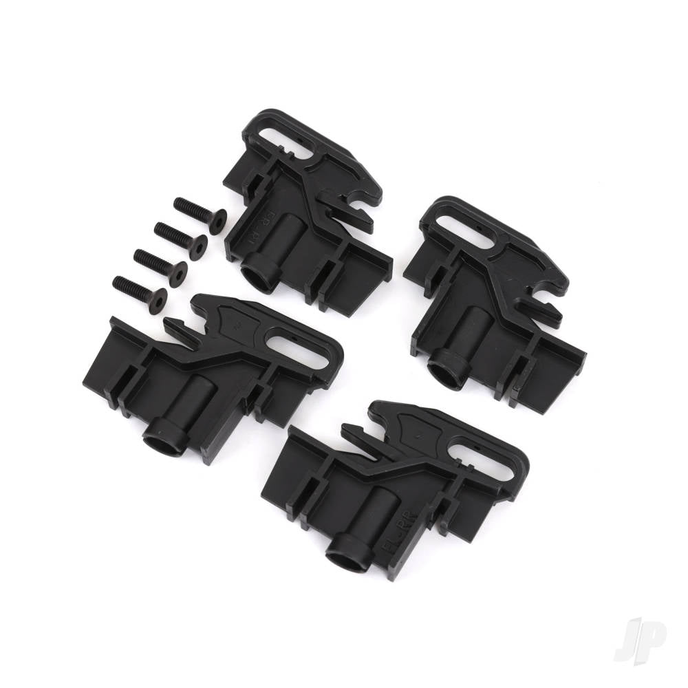 Battery hold-down mounts left (2)/ right (2)/ 4x15mm CCS (4)