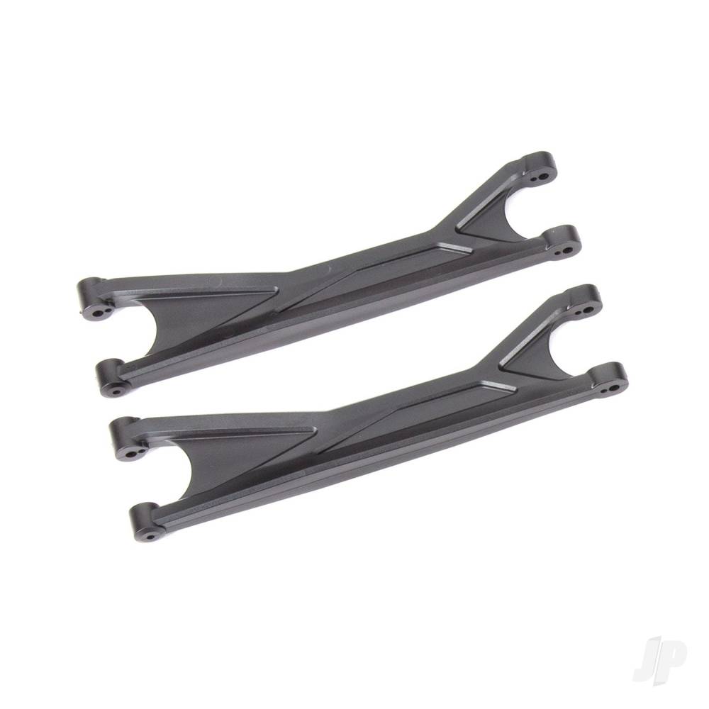 Suspension arms upper black (left or right front or rear) (2) (for use with #7895 X-Maxx WideMaxx suspension kit)